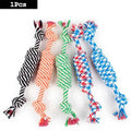 1pc Dog Toy Carrot Knot Rope Ball Cotton Rope Dumbbell