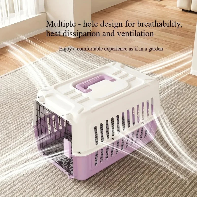 Airline- Portable Pet Carrier for Cats & Small Dogs