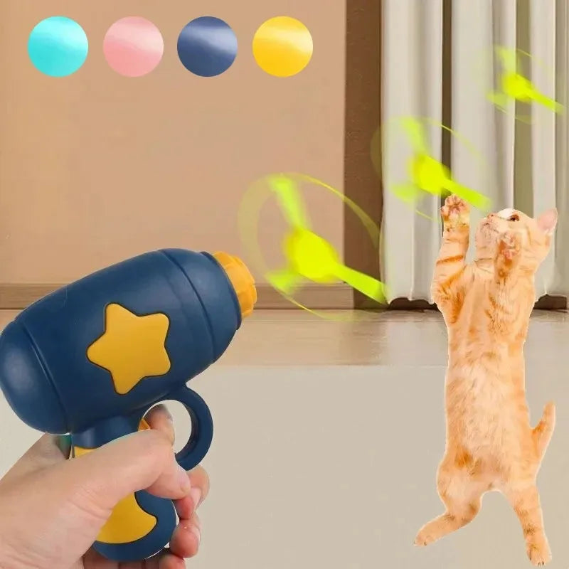 Gun Chasing Games Cat Toys