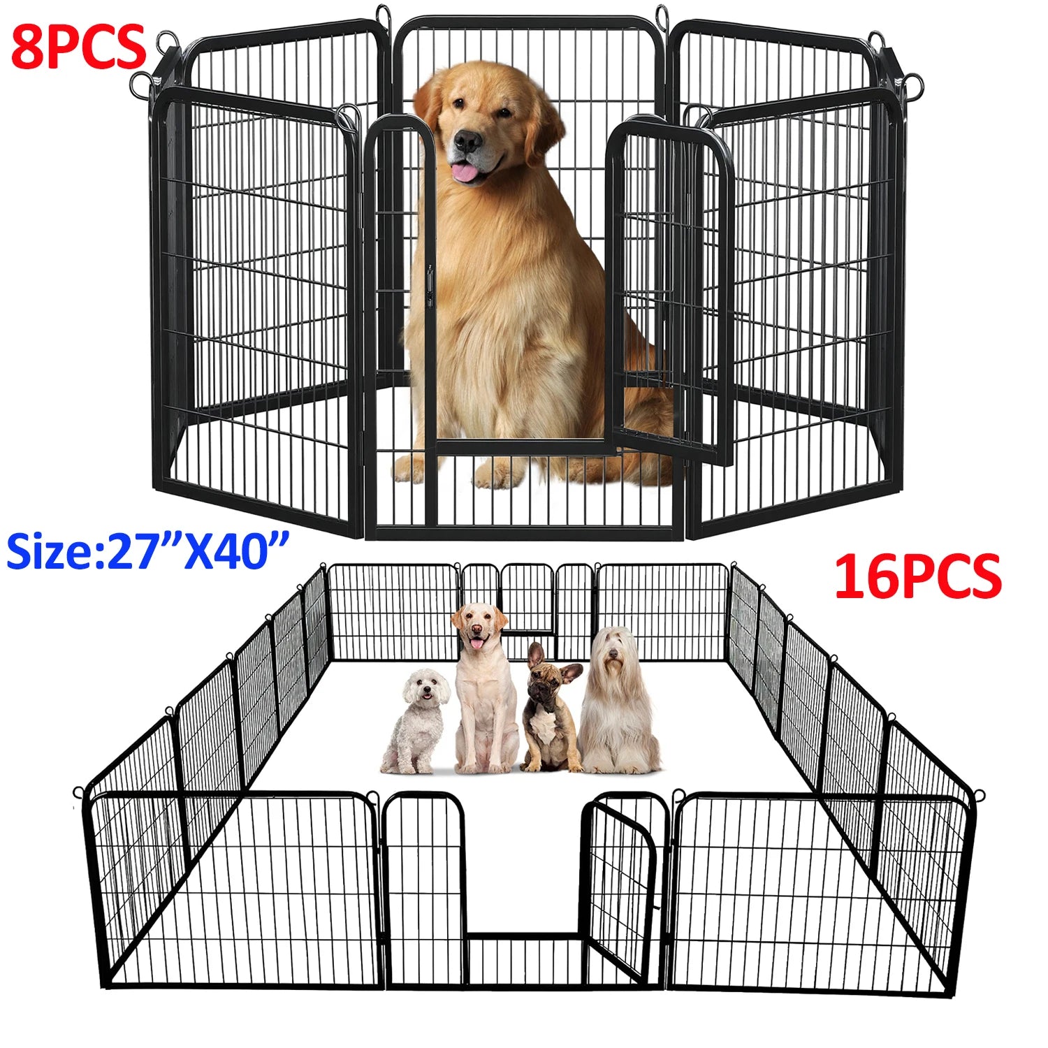 Dog Playpen with Door