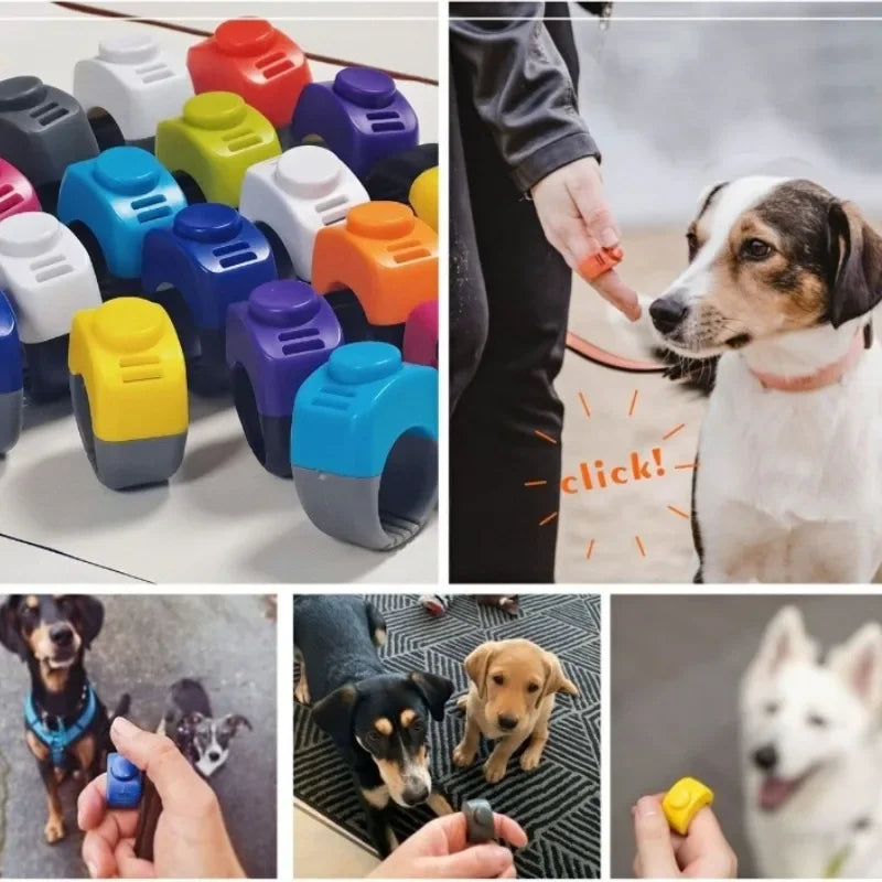 Pet Clicker Ring  for Dog Cat Horses Bird