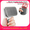 One-Button Pet DE shedding Brush