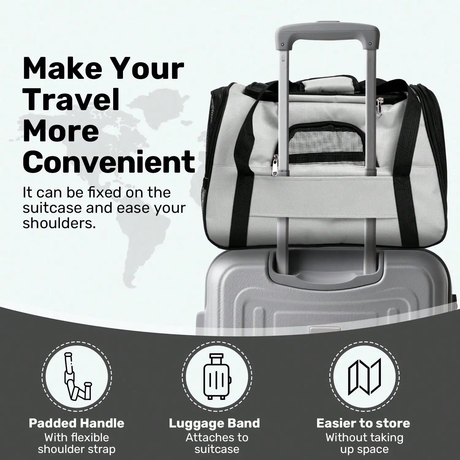 Portable Pet Travel Carrier