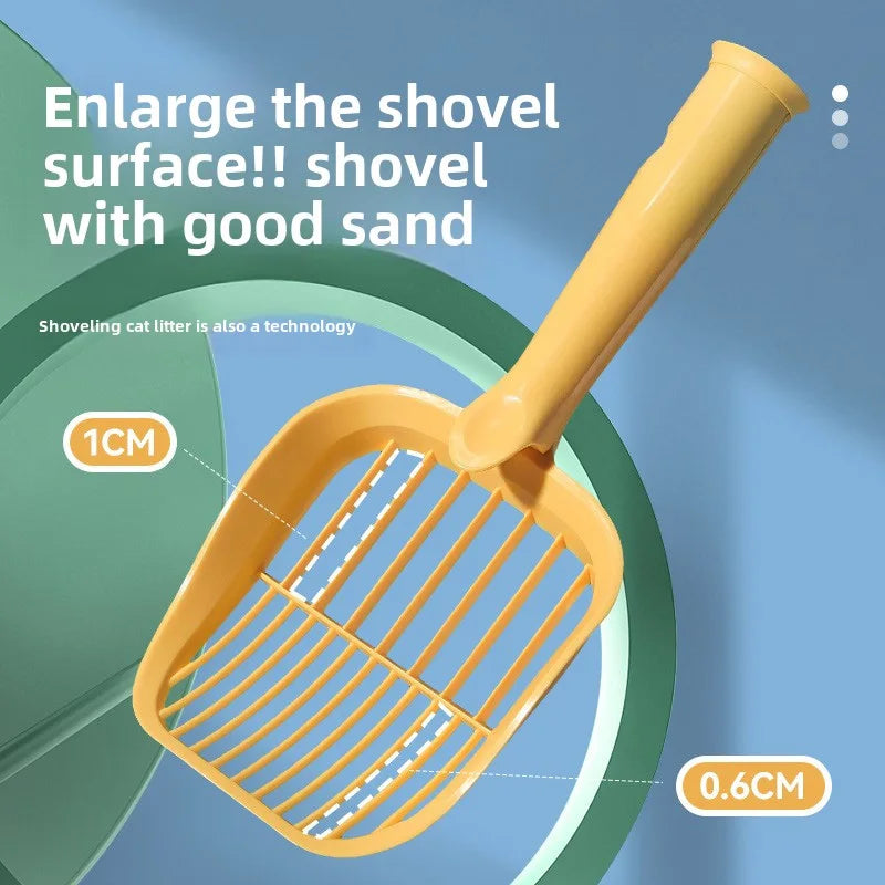 2-in-1 Long-Handle Cat Litter Scoop