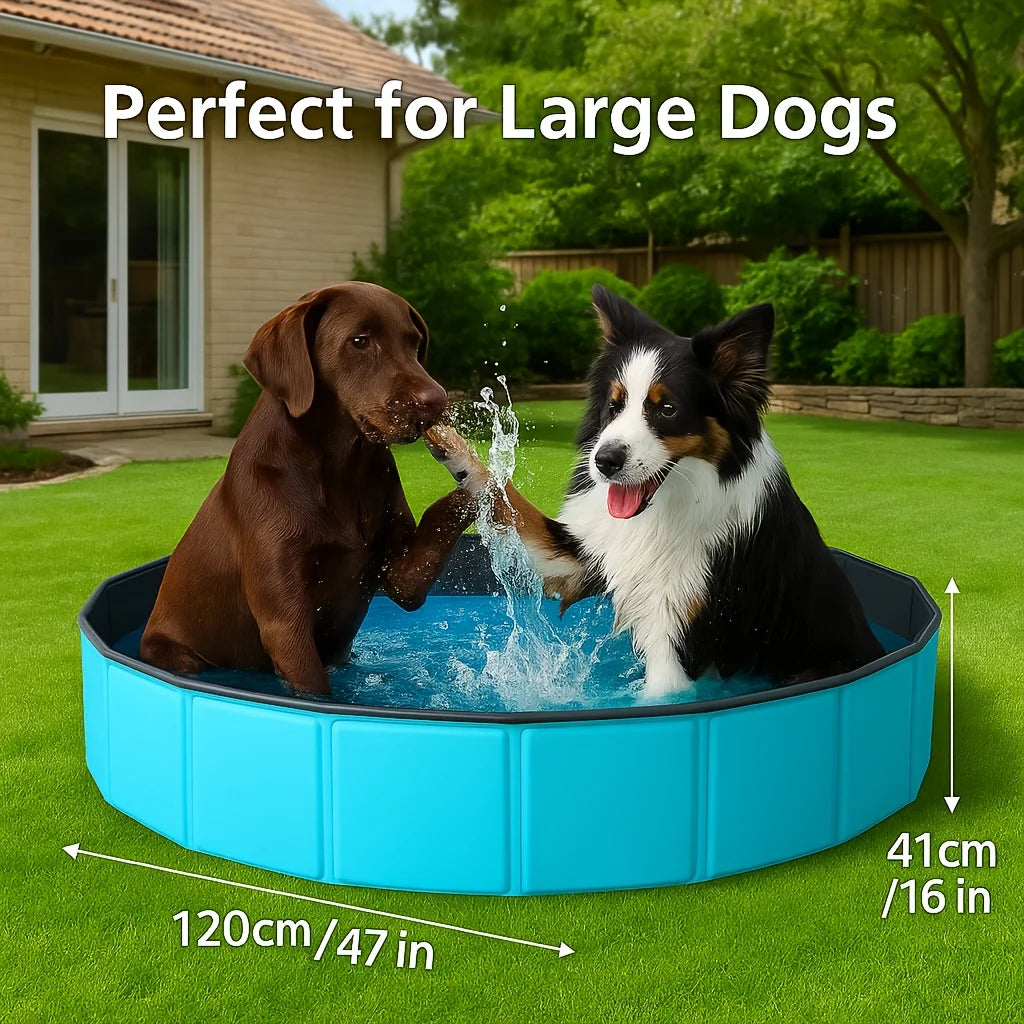 SOTOS Portable Foldable Large Pet Pool for Dogs