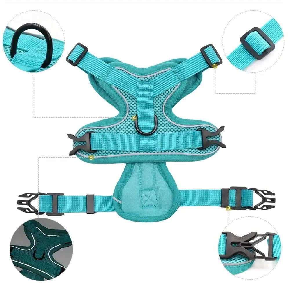 No Pull Dog Harness Leash