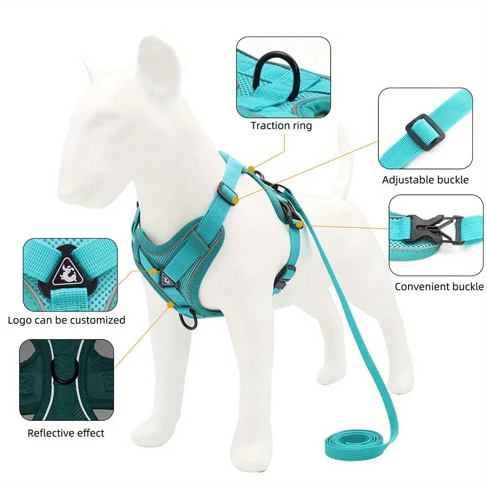 No Pull Dog Harness Leash