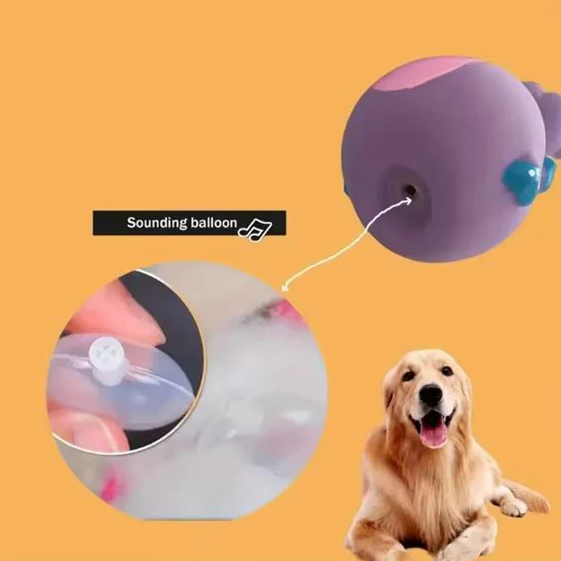 Resistant Latex Sound Dog Toy