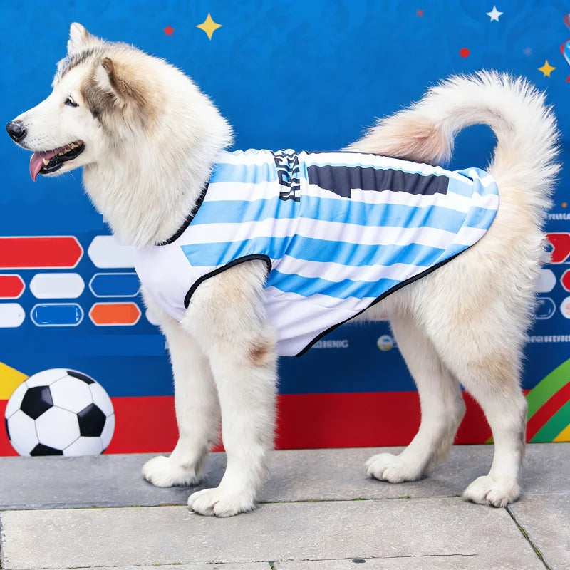 2026 Soccer Cat Dog Football Breathable Mesh Jersey