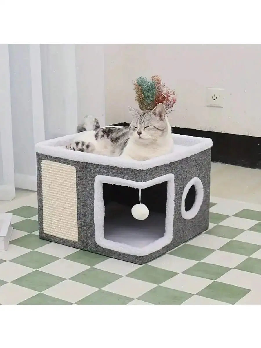 Luxurious multi story cat house