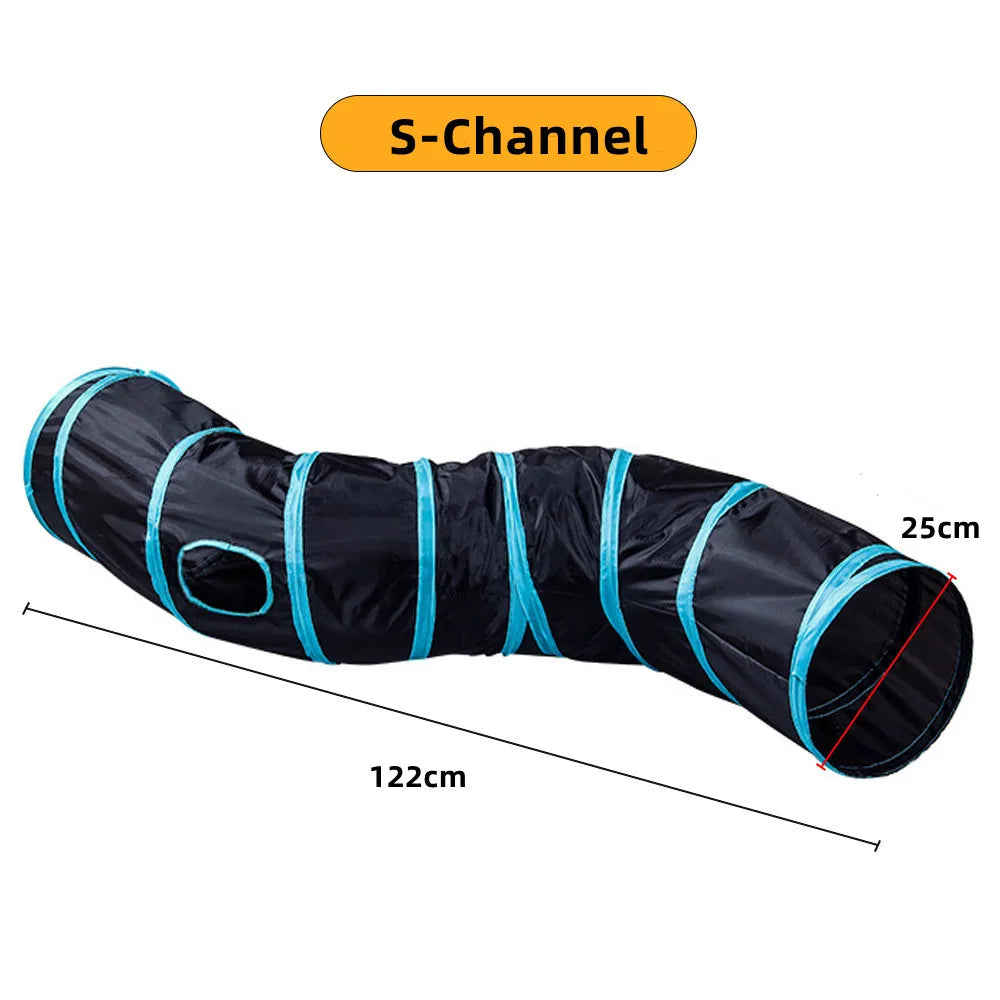Foldable Cat Tunnel Cat Toy