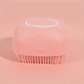 Pet Massage Brush & Shampoo Dispenser