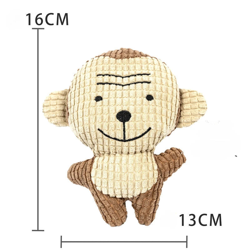 Plush Companion Duck Dog Toys
